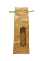 Brabant kraft bruin met clip en venster