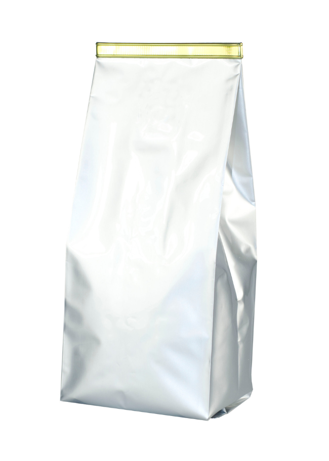 Koffiezak - Zilver zonder ventiel