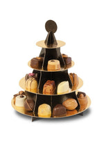 Etagères zonder kap - Goud/zilver (omkeerbaar)