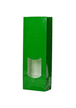 Kraftzakken - Groen - met Venster