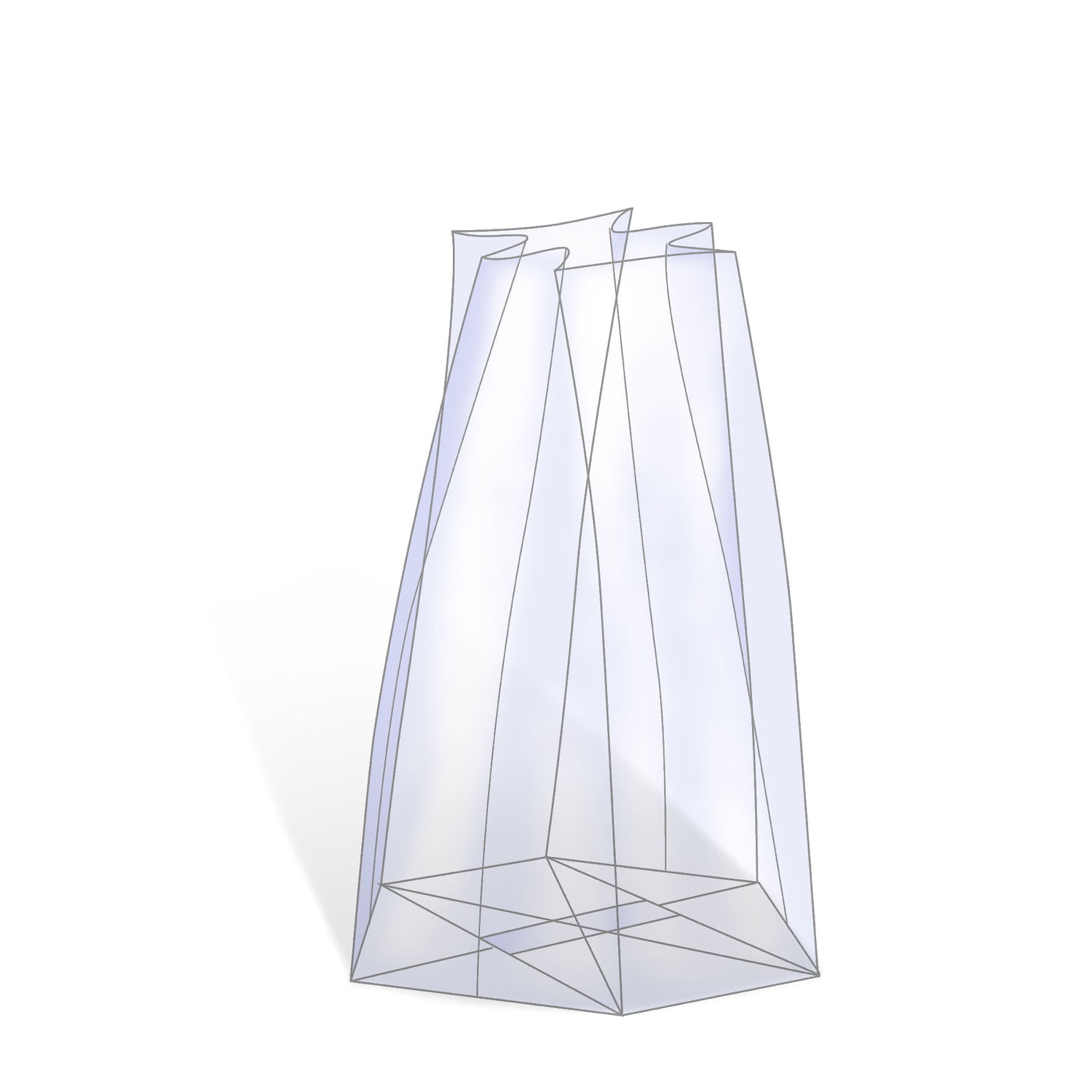 Diamantzakken - Transparant