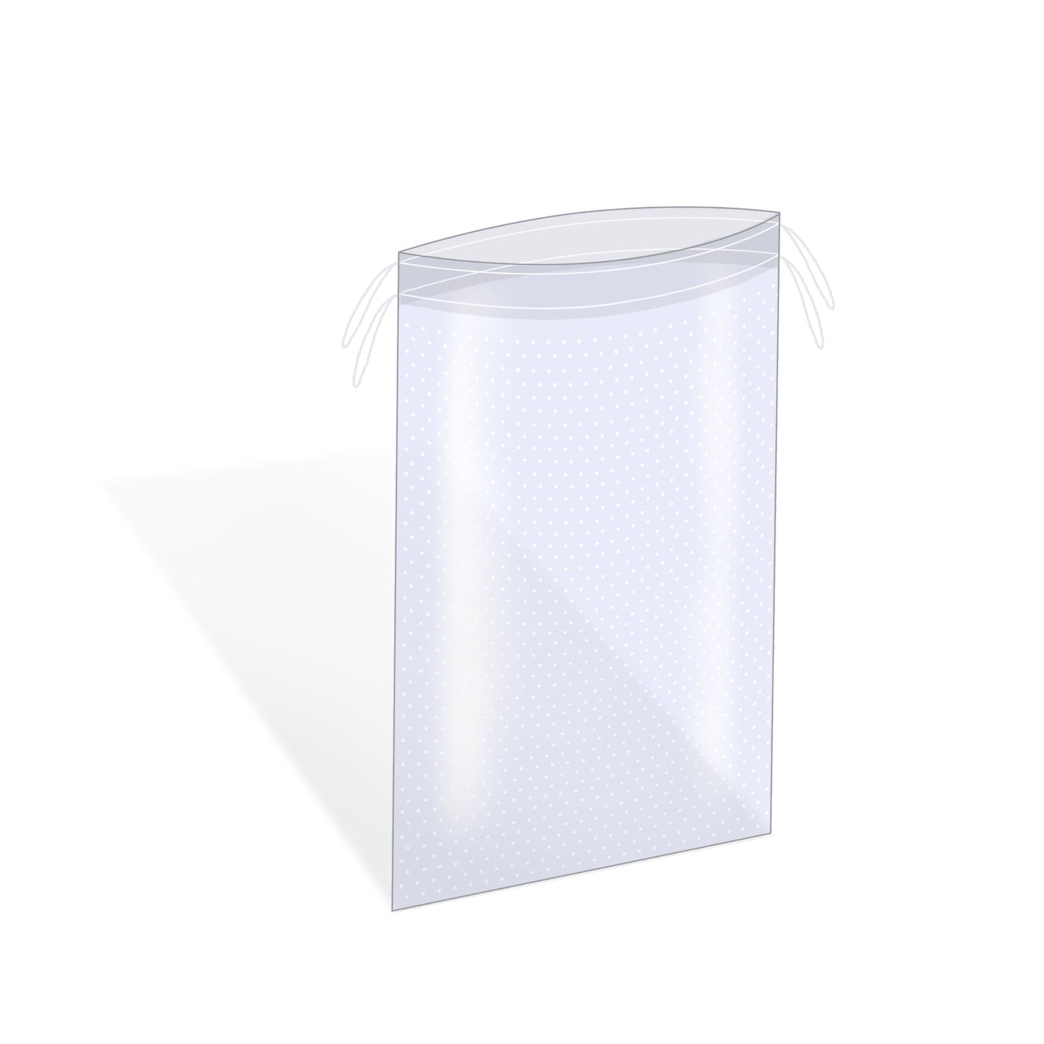 Trekkoord zakken - Transparant